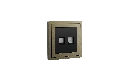 Xelent 2 ports ethernet antique bronze left side view EU.webp