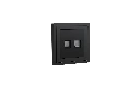 Xelent 2 ports ethernet charcoal grey left side view EU.webp