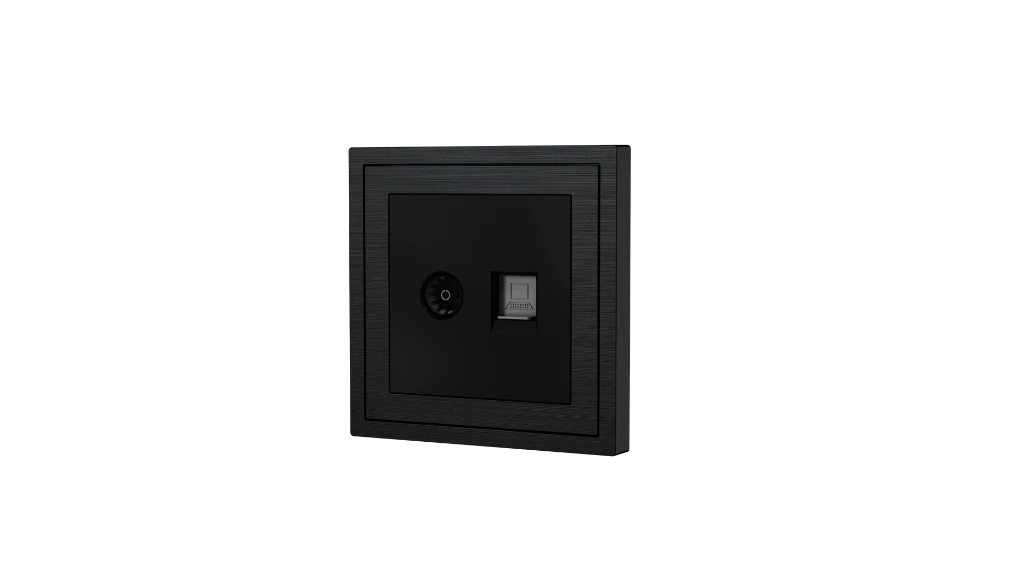 Xelent TV and ethernet black right side view EU.webp