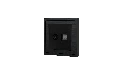 Xelent TV and ethernet black right side view EU.webp