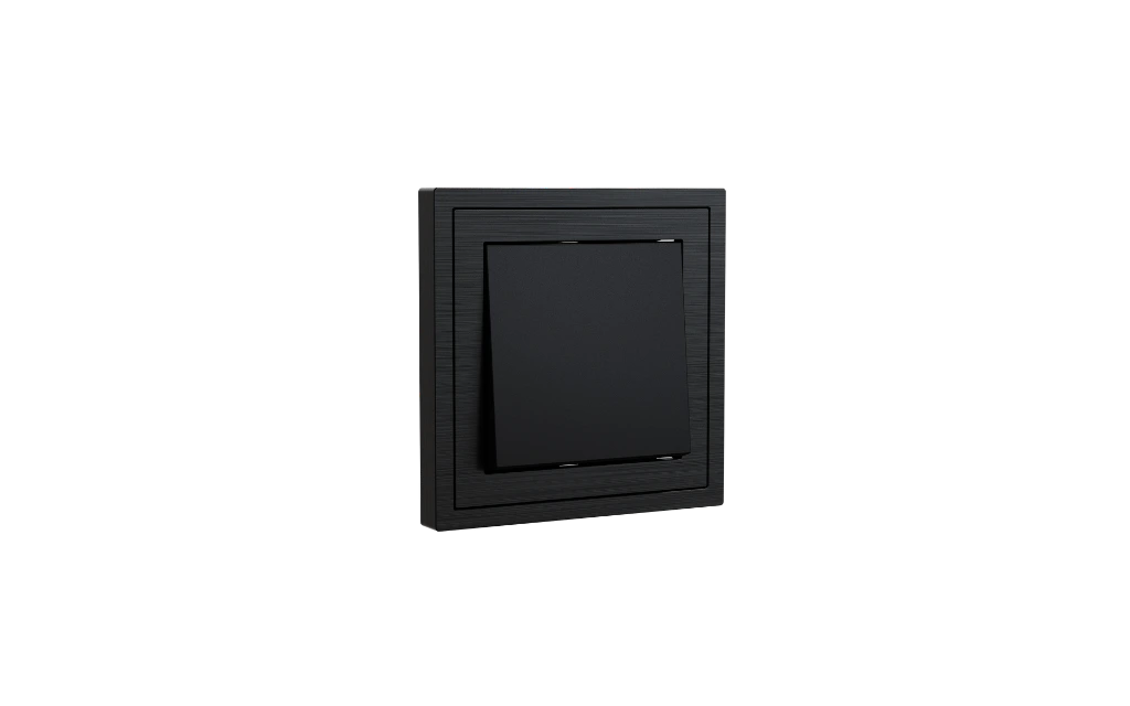 Xelent 1 rocker switch black left side view EU.webp
