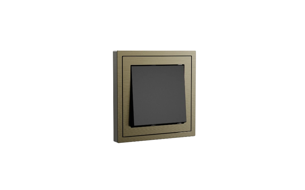 Xelent 1 rocket switch antique bronze left side view EU.webp