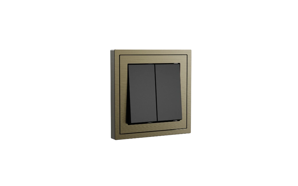 Xelent 2 rocket switch antique bronze left side view EU.webp