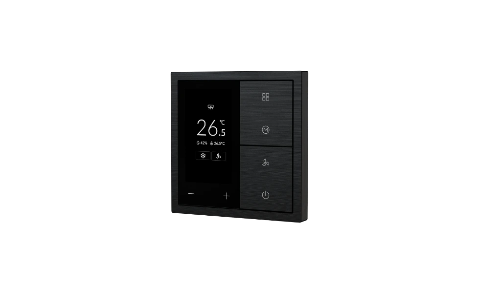 Xelent thermostate EU black right side view.webp