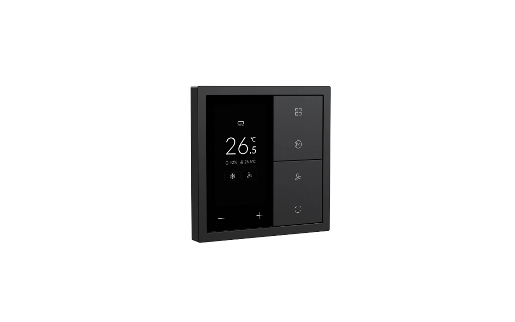 Xelent thermostate EU charcoal grey left side view.4.webp