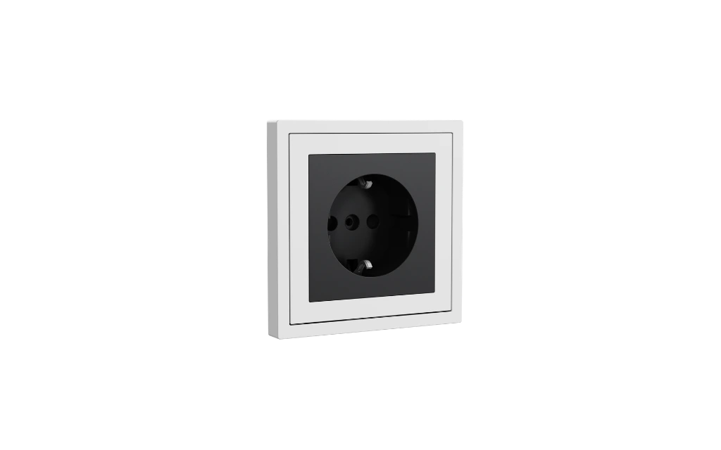 Xelent EU socket left side ivory white EU.webp