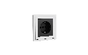 Xelent EU socket left side ivory white EU.webp