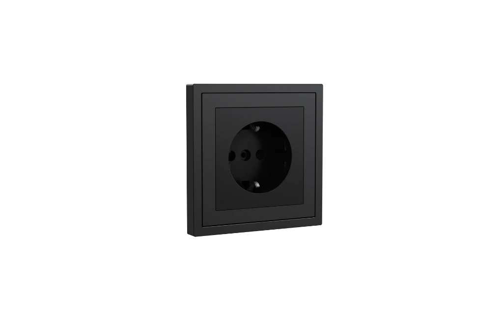 Xelent EU socket left side charcoal grey EU.webp