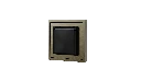 Xelent waterproof socket antique bronze right side view EU.webp