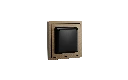 Xelent waterproof socket brass left side view EU.webp