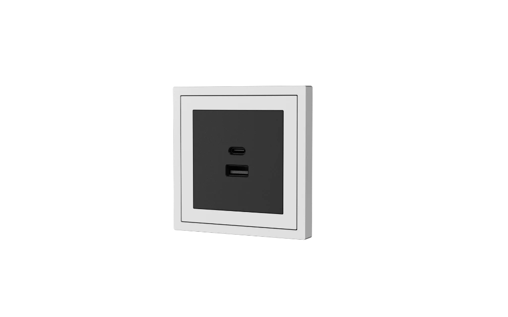 Xelent USB Type-C ivory white right side view EU.webp