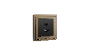 Xelent HDMI USB brass left side view EU.webp