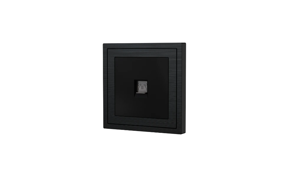 Xelent 1 port phone black right side view EU.webp