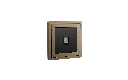 Xelent 1 port phone brass left side view EU.webp