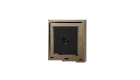Xelent 1 port TV brass right side view EU.webp