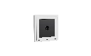 Xelent 1 port TV ivory white left side view EU.webp