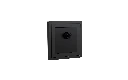Xelent 1 port coax TV charcoal grey left side view EU.webp