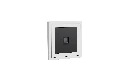 Xelent 1 port ethernet ivory white left side view EU.webp