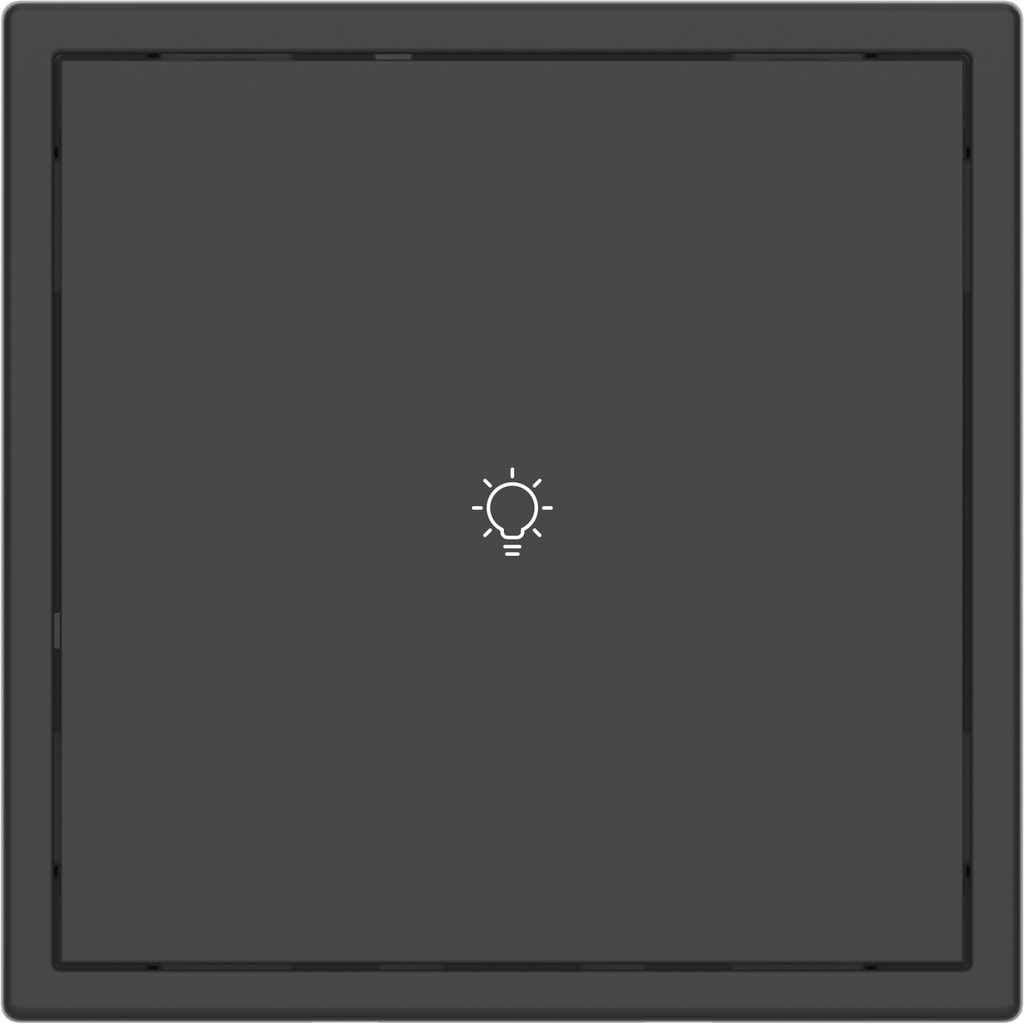 [MPBT-1B-KT.18-AG] Умная панель Tile Series с 1 кнопкой (v. 2.1) (Ash Gray, пластик)