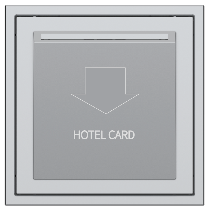 [MPCT-H-NP.18-SG] Painel do Suporte para Cartão da Série Tile v. 2.1 (Cinza Espacial)