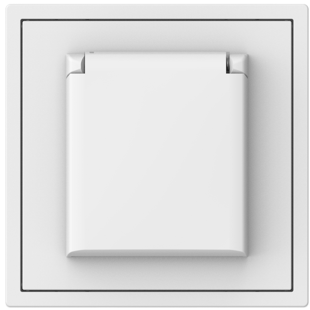 Влагозащищённая европейская электрическая розетка Tile Series v. 2.1