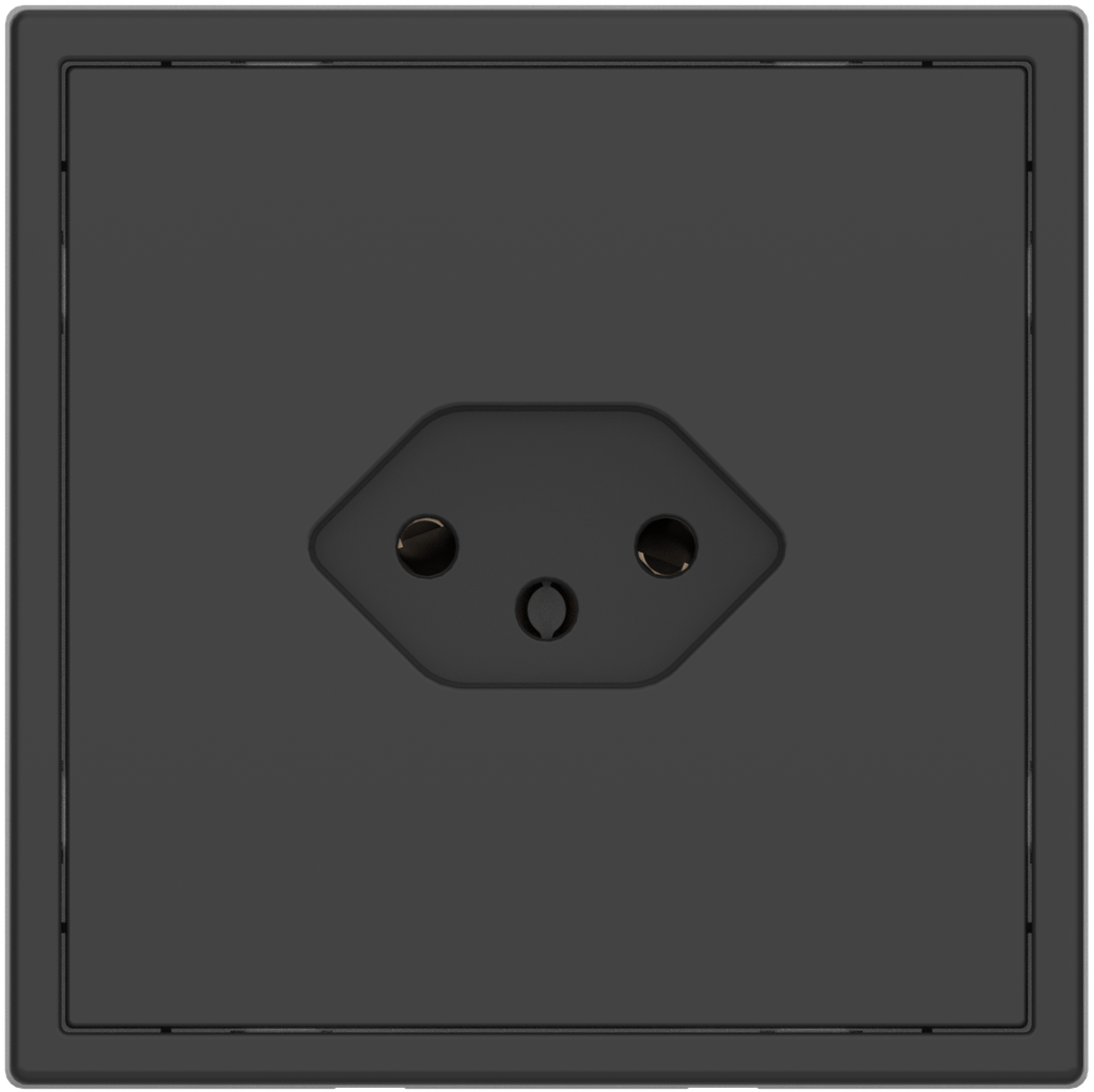 [MPST-S10-NP.18-AG] Tile Series Svizzera Socket v. 2.1 (Ash Gray)