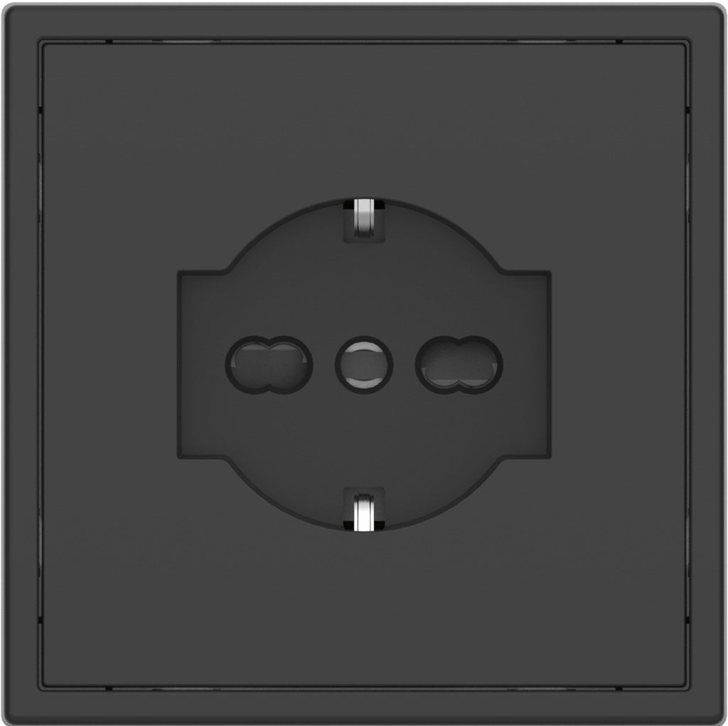 [MPST-I16-NP.18-AG] Tomada italiana Tile Series v. 2.1 (Ash Gray)