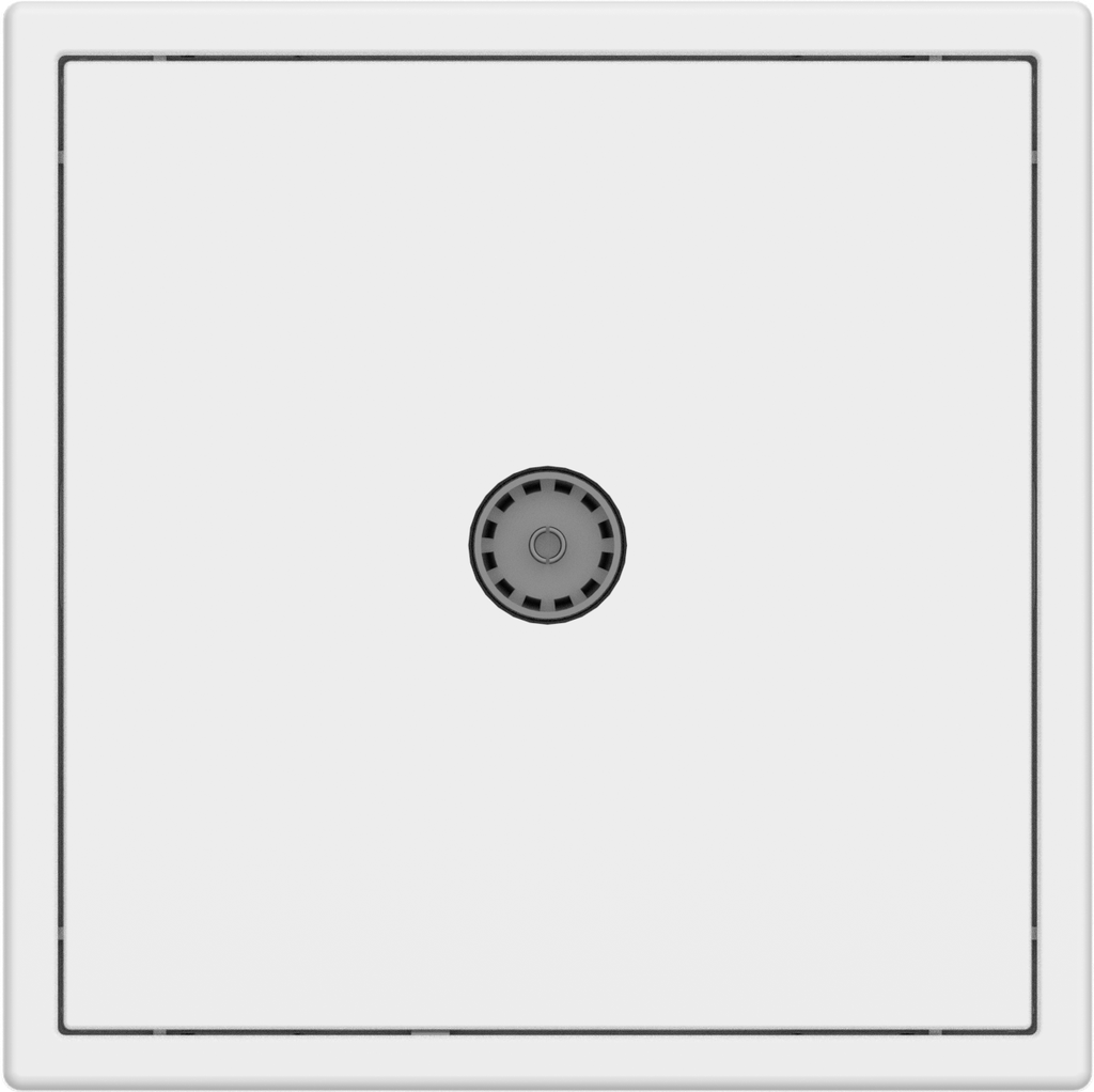 Настенная розетка кабельного телевидения с 1 портом Tile Series v. 2.1