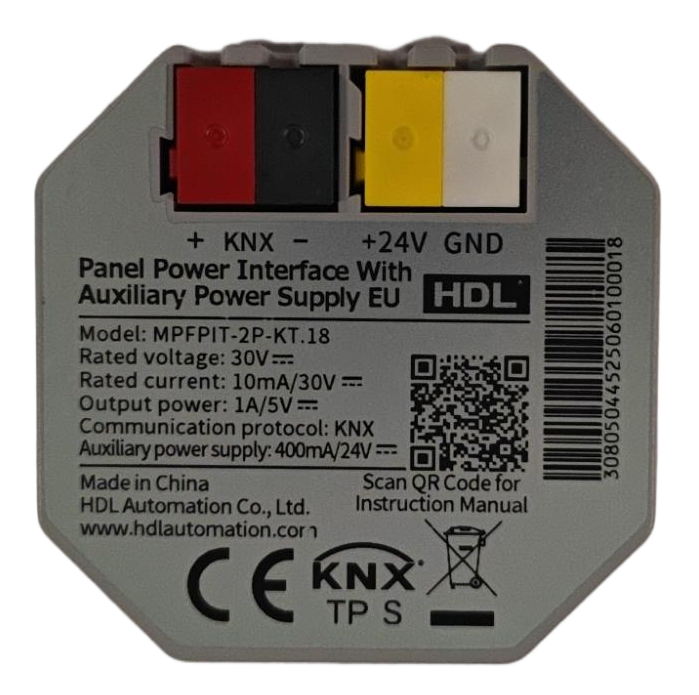 [MPFPIT-2P-KT.18] Panel power interface with auxiliary power interface EU