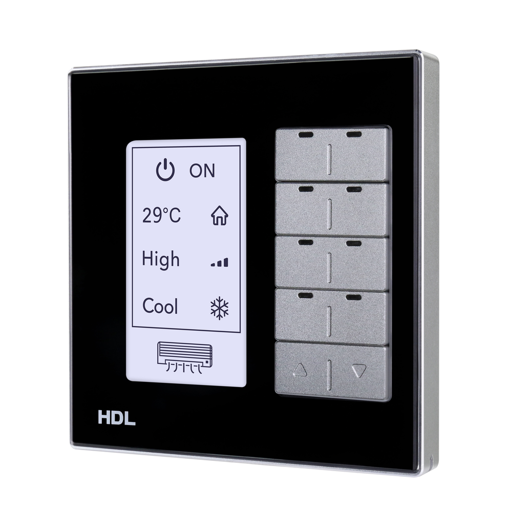 [M/DLP04.1-A2-EU-B] Modern Series DLP Smart Panel EU (Black)
