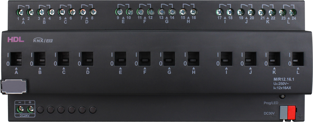 [M/R12.16.1] 12-Channel 16A High Power Switching Actuator