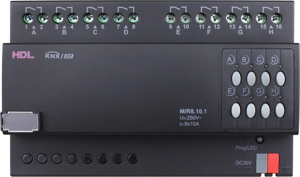 [M/R8.10.1] Atuador de Comutação de Alta Potência 8CH 10A