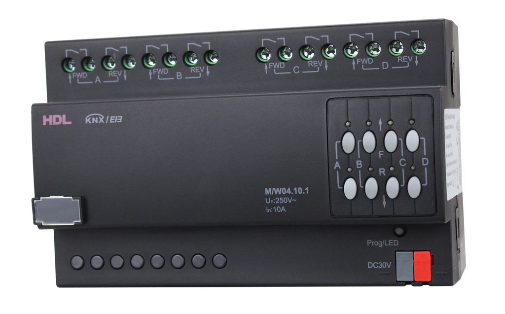 [M/W04.10.1] 4CH 10A Curtain Actuator
