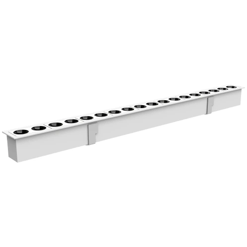 [303020491] Luminária de grelha embutida 18 focos (sim, 2700K, 3000K, 3500K, 4000K, 5000K)