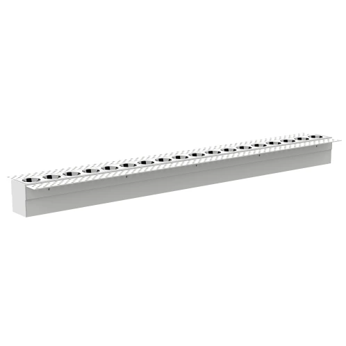 [303020496] Luminária de grelha de pré-embutir 18 focos (sim, 2700K, 3000K, 3500K, 4000K, 5000K)